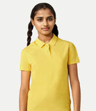 Juniors girls yellow polo tshirt (Summer)