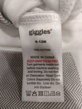 Giggles grey colorblock sleepsuit (Thick cotton) (Winter)