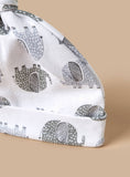 Juniors elephant bandana bib &cap(set of 2)