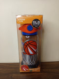 R&B basketball water bottle