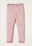 Juniors bunny & stripe printed shirt & pyjama set (set of 2)