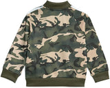 Adidas camouflage zipped pullover