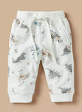 Juniors All Over Grey Dinosaur Shirt & Jog Pants (Set Of 2) (Winter)