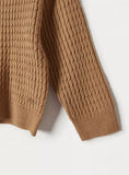 Giggles brown knitted pullover (Winter)