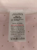 Juniors fluffy pink bunny blanket