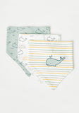 Juniors Dolphin bandana bib (set of 3)