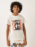 Juniors never say game over tshirt (Summer)