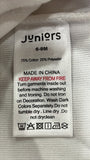 Juniors white rabbit fleece sleepsuit (Winter)