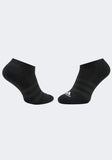 Adidas black text logo ankle socks (set of 3)