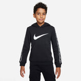 Nike Solid Black Fleece Hoodie (Winter)