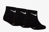 Nike black ankle socks (set of 3)