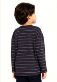 ELIGO Black Fullsleeves Boys Tshirt