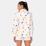 Vans women's all over printed dress shirt (Winter)