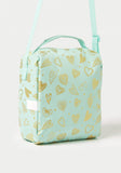 Juniors golden heart insulated lunch bag