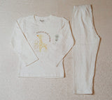 Juniors playing with friends printed shirt & pyjama set (set of 2)
