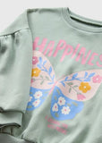 Matalan butterfly happiness printed sweatshirt (Fleece lined) (Winter)