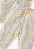Juniors button down lemon printed shirt & pyjama set (set of 2)