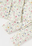 Juniors all over flower printed shirt & pyjama set (set of 2)