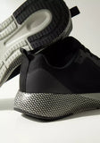 Max black textured shoes