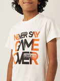 Juniors never say game over tshirt (Summer)