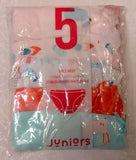 Juniors bunny printed briefs (set of 5)