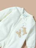 Juniors fox ribbed fleece sleepsuit (winter)