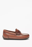 Mister Duchini brown textured loafer (box packaging)