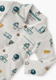 Juniors all over printed shirt & Pyjama set (set of 2)