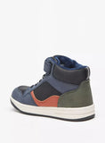 LBL navy colorblock high shoes