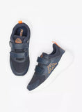 Kappa blue textured double strap shoes